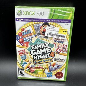 Family Game Night 4 the game show XBOX 360 Brand New Video Game Sealed